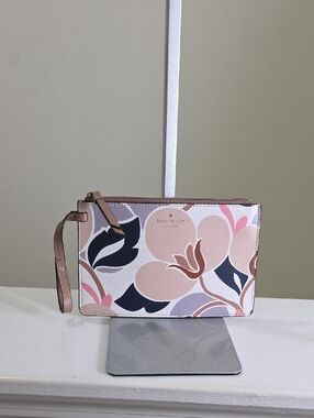 kate spade Pink Floral Wristlet
